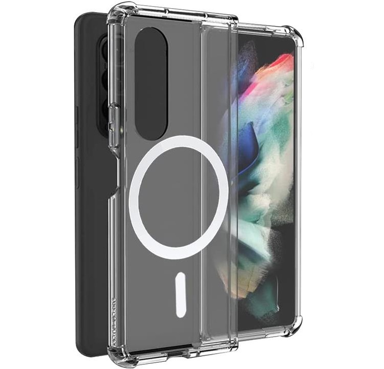 Boom of Sweden BOOM Galaxy Z Fold 3 Skal Magsafe Shockproof - Clear