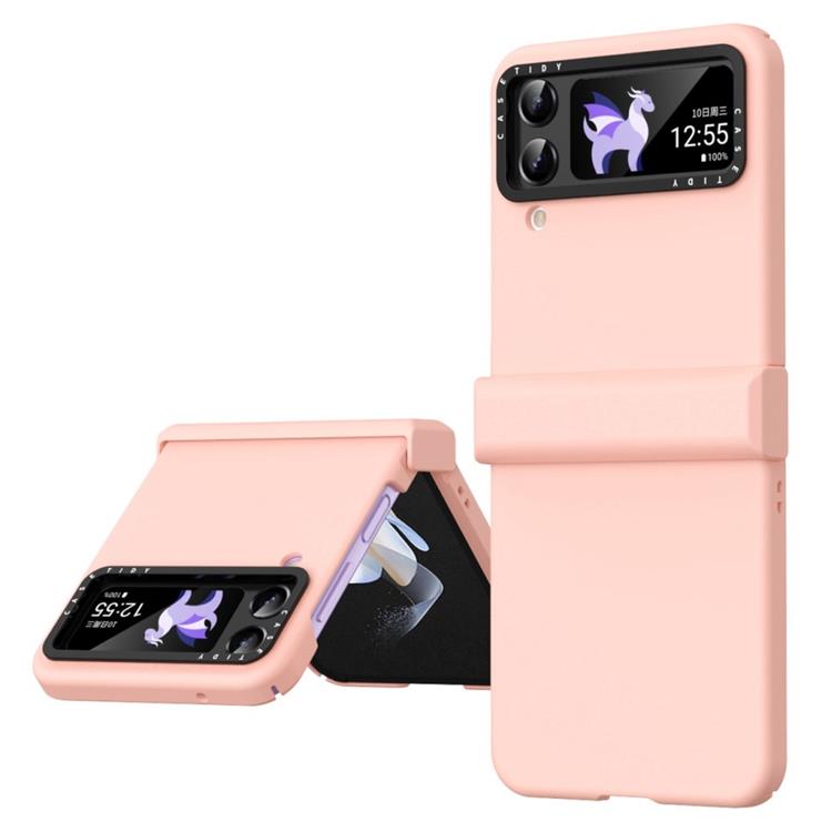 OEM Galaxy Z Flip 4 Skal Lens Hinge Folding - Rosa