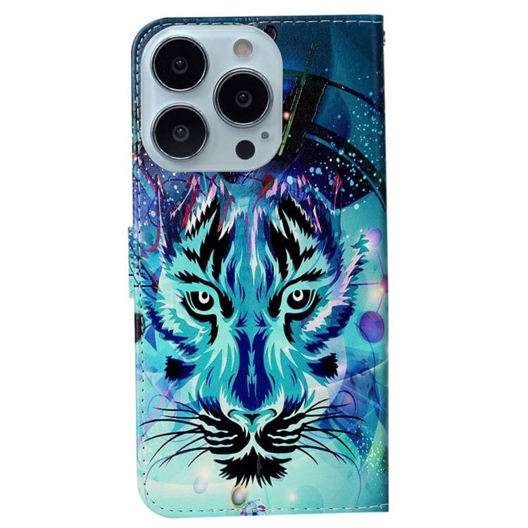 OEM iPhone 14 Pro Max Plånboksfodral Folio Flip - Wolf