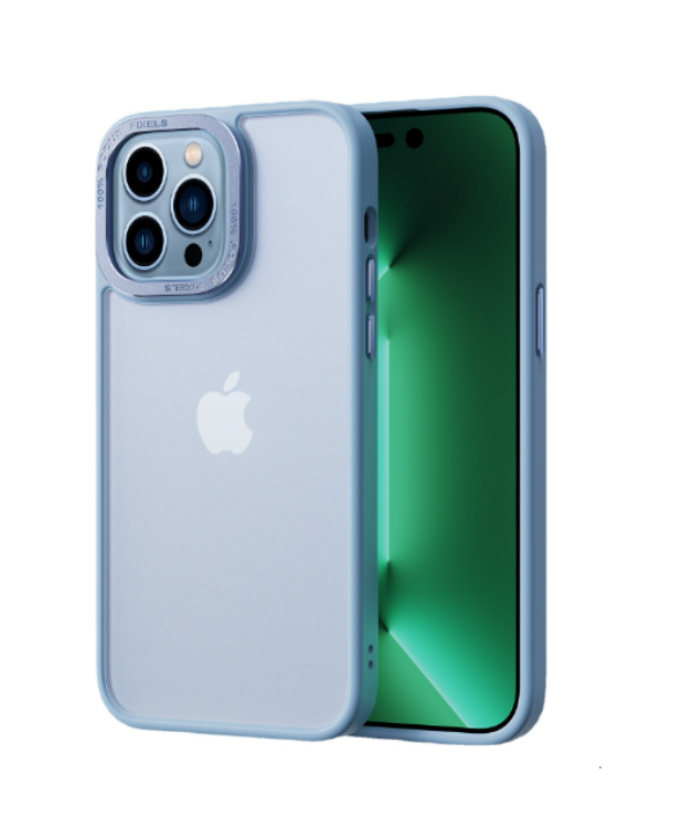 OEM iPhone 14 Pro Skal Kameraram i Aluminiumlegering - Blå