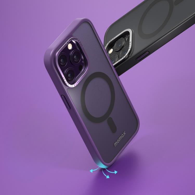 MOMAX MOMAX iPhone 14 Pro Skal Magsafe - Lila