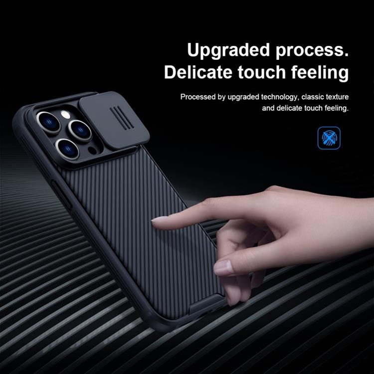 Nillkin Nillkin iPhone 14 Pro Max Skal Magsafe CamShield Pro - Blå