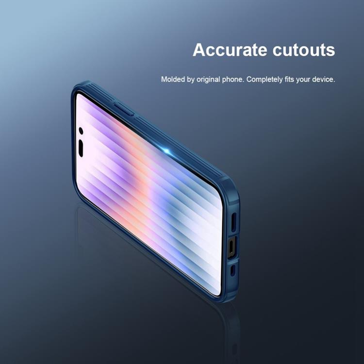 Nillkin Nillkin iPhone 14 Pro Max Skal Magsafe CamShield Pro - Blå