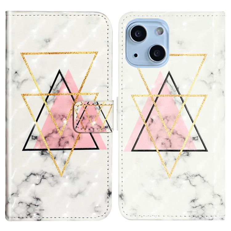 OEM iPhone 14 Plus Plånboksfodral Folio Flip - Triangle