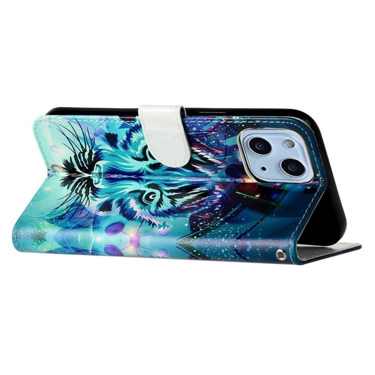 OEM iPhone 14 Plus Plånboksfodral Folio Flip - Wolf