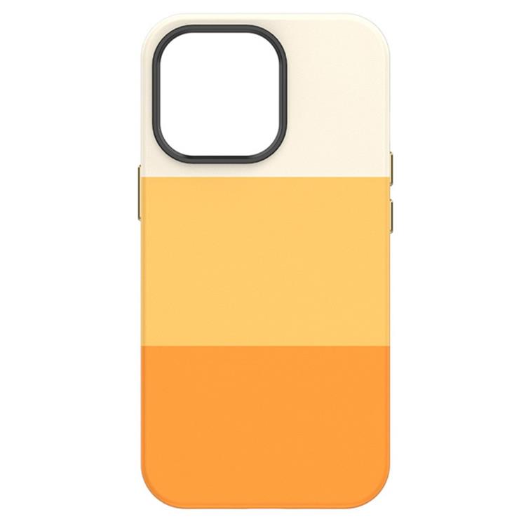 OEM iPhone 14 Pro Skal Color Splicing - Orange