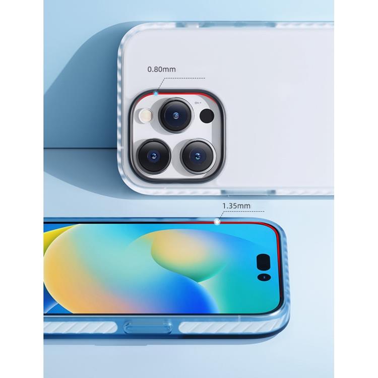 ROCK ROCK iPhone 14 Pro Skal Double Layer - Lila