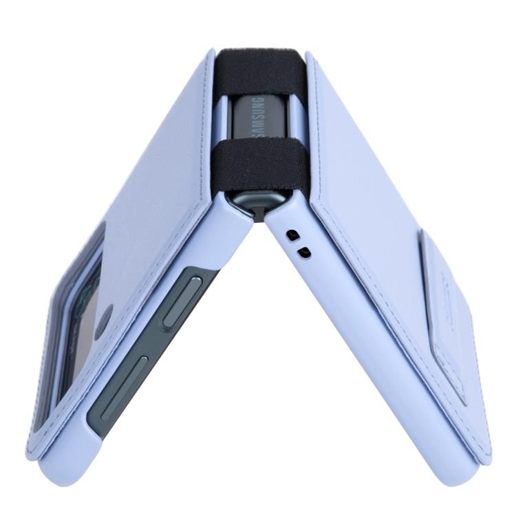 Nillkin Nillkin Galaxy Z Flip 4 Skal Qin - Blå