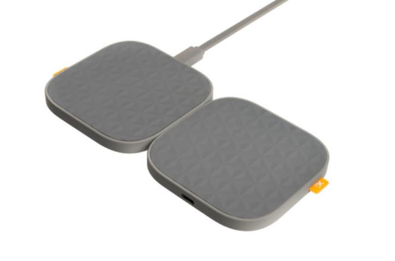 Xtorm Xtorm Trådlös Qi Snabbladdare Duo 2x15W - Grå