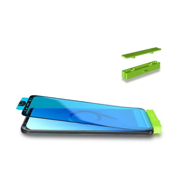 OEM 3D Edge Nano Flexi Härdat glas Galaxy S21 Plus 5G - Svart