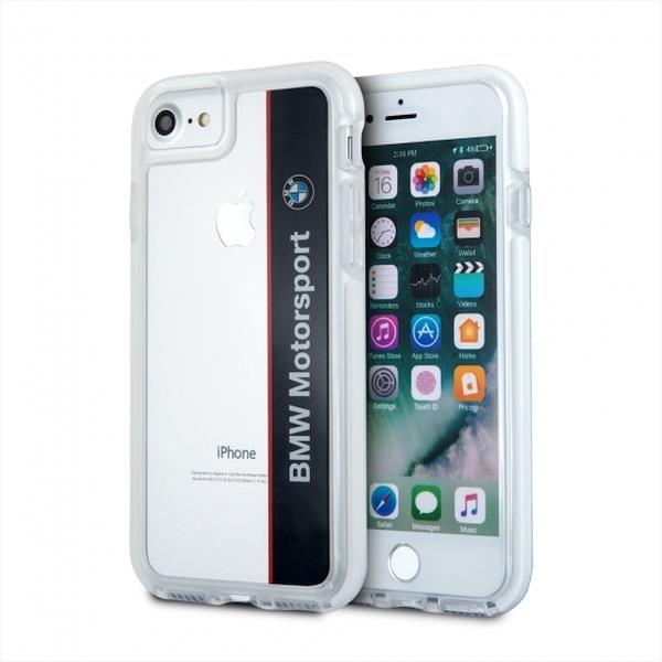 BMW BMW Hardcase Skal iPhone 7 / 8 / SE 2020 - Transparent / Blå