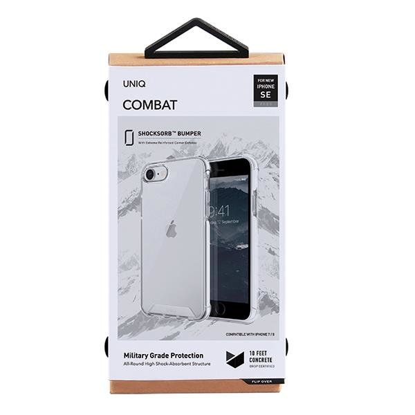 UTGATT1 UNIQ Combat Skal iPhone 7 / 8 / SE 2020 - Vit
