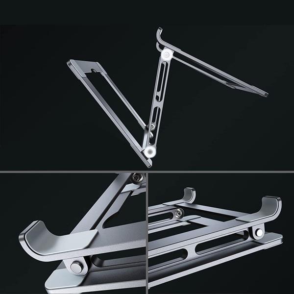 Tech-Protect Tech-Protect Prodesk Universal Stativ för bärbar dator - Silver