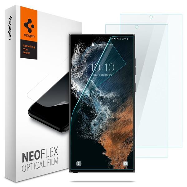 Spigen Spigen Neo Flex Skärmskydd 2-Pack Galaxy S22 Ultra