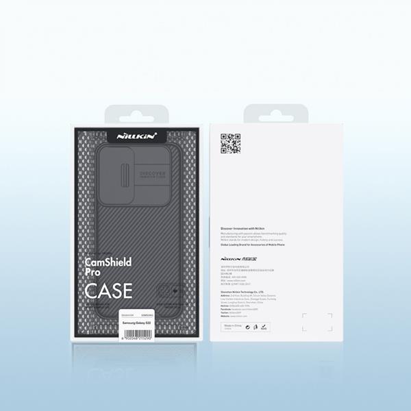 Nillkin Nillkin Camshield Pro Skal Galaxy S22 Plus - Svart