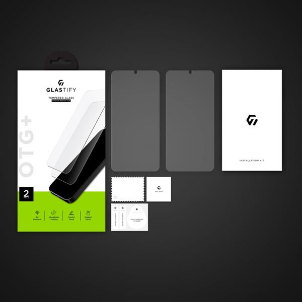 Glastify Glastify UVTG Plus Härdat Glas Skärmskydd 2-Pack Galaxy S22 Ultra