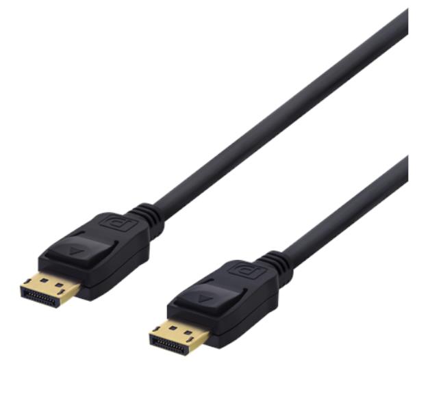 UTGATT1 Deltaco DisplayPort Monitor Kabel 20m - Svart