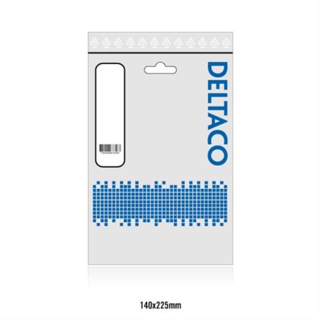 UTGATT1 Deltaco DisplayPort till DVI-D Single Link monitorkabel - Vit