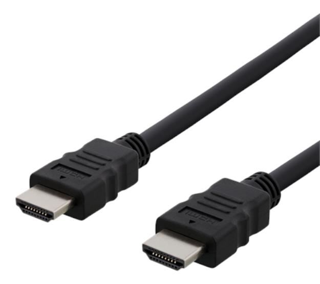 UTGATT1 Deltaco HDMI-kabel, 2m - Svart