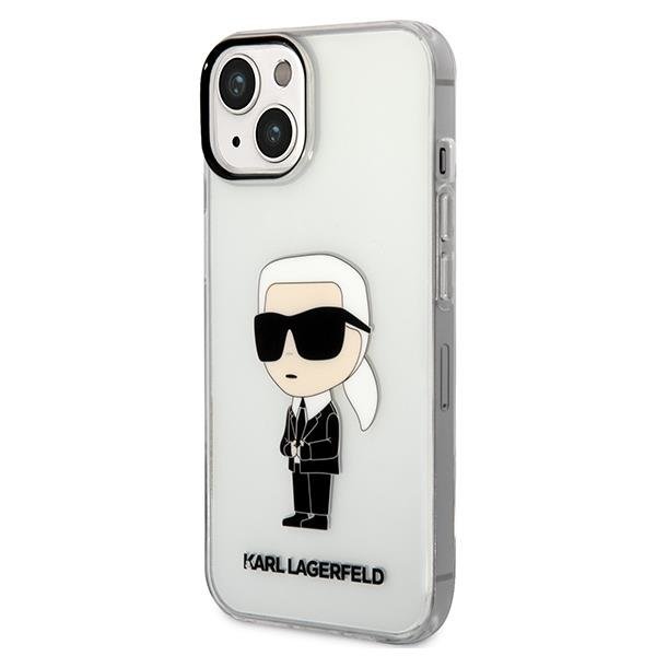 KARL LAGERFELD Karl Lagerfeld iPhone 14 Plus Skal IML NFT Ikonik - Clear
