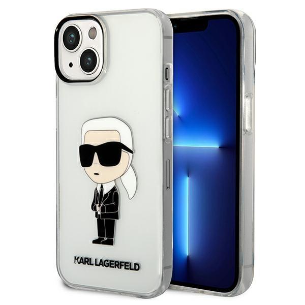 KARL LAGERFELD Karl Lagerfeld iPhone 14 Plus Skal IML NFT Ikonik - Clear