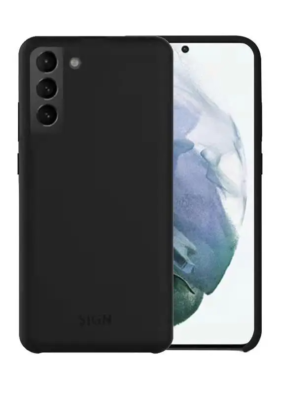 SiGN SiGN Galaxy S21 Skal Liquid Silicone - Svart
