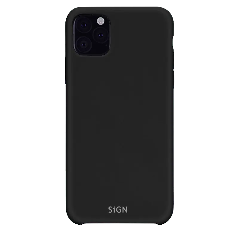 SiGN SiGN iPhone 11 Pro Max Skal Liquid Silicone - Svart