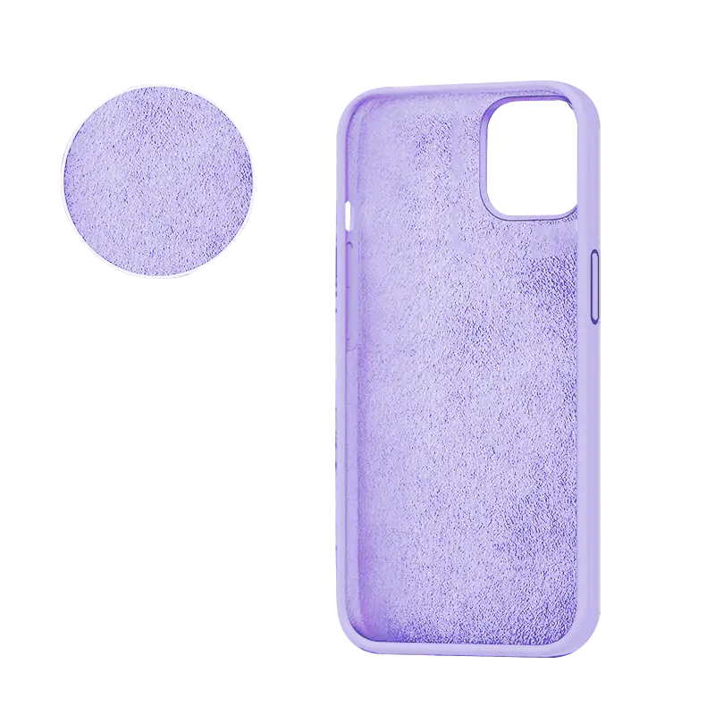 SiGN SiGN iPhone 14 Skal Liquid Silicone - Lavender