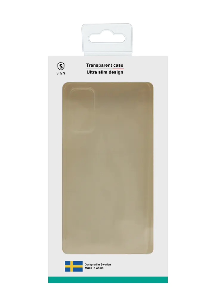 SiGN SiGN Ultra Slim Skal för Xiaomi Mi 10 Lite - Transparent