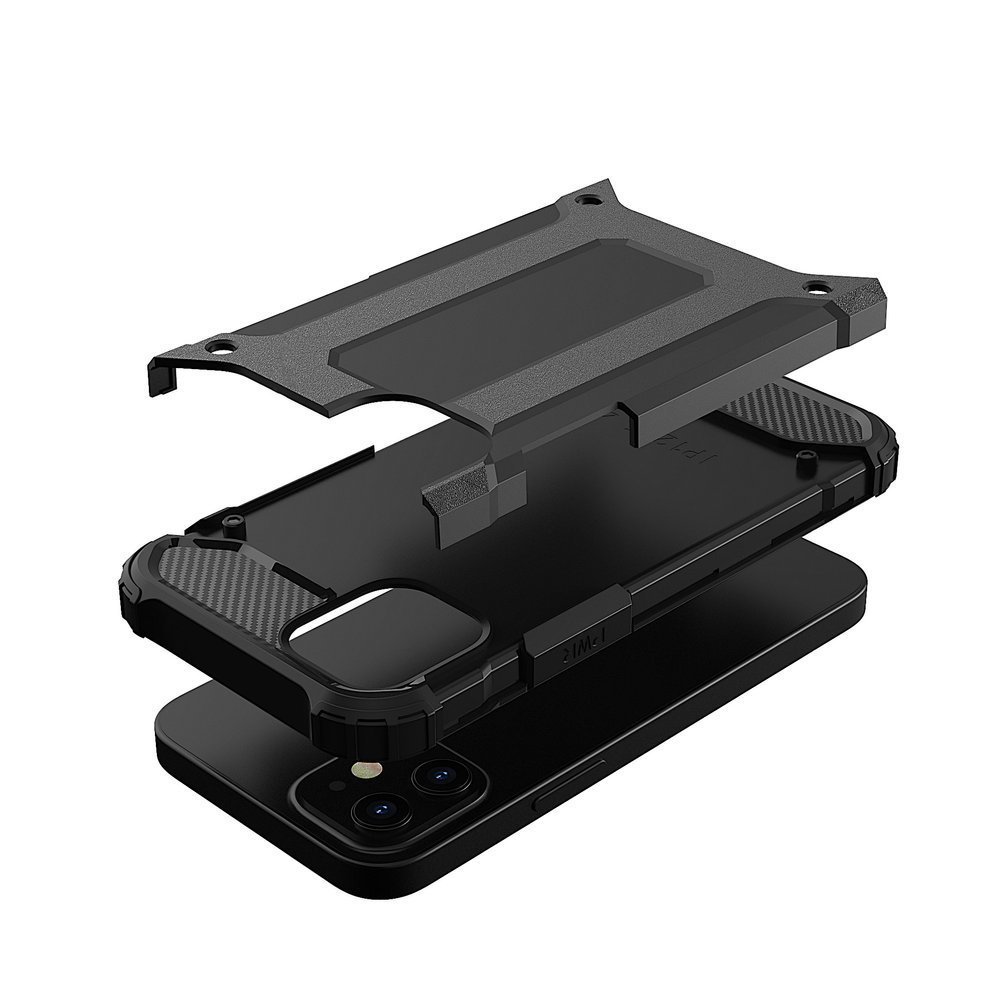 OEM iPhone 12 Pro Max Skal Hybrid Armor - Svart