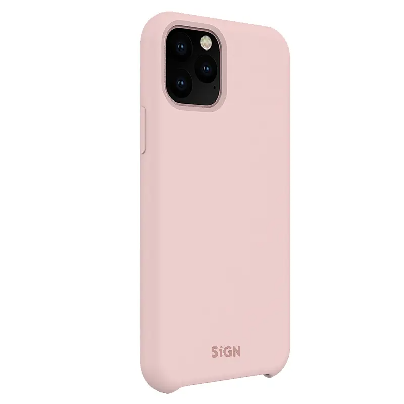 SiGN SiGN iPhone 12 mini Skal Liquid Silicone - Rosa
