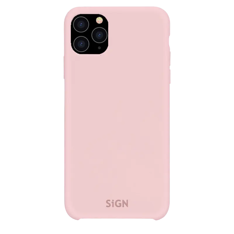 SiGN SiGN iPhone 12 mini Skal Liquid Silicone - Rosa