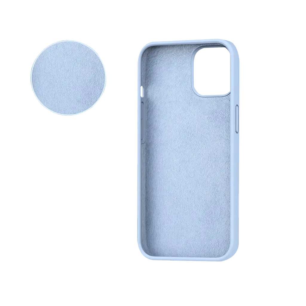 SiGN SiGN iPhone 14 Plus Skal Liquid Silicone - Safir blå