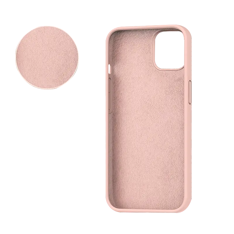 SiGN SiGN iPhone 14 Plus Skal Liquid Silicone - Sand Rosa