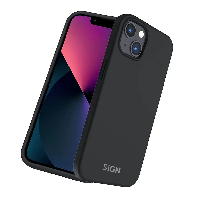 SiGN SiGN iPhone 14 Plus Skal Liquid Silicone - Svart