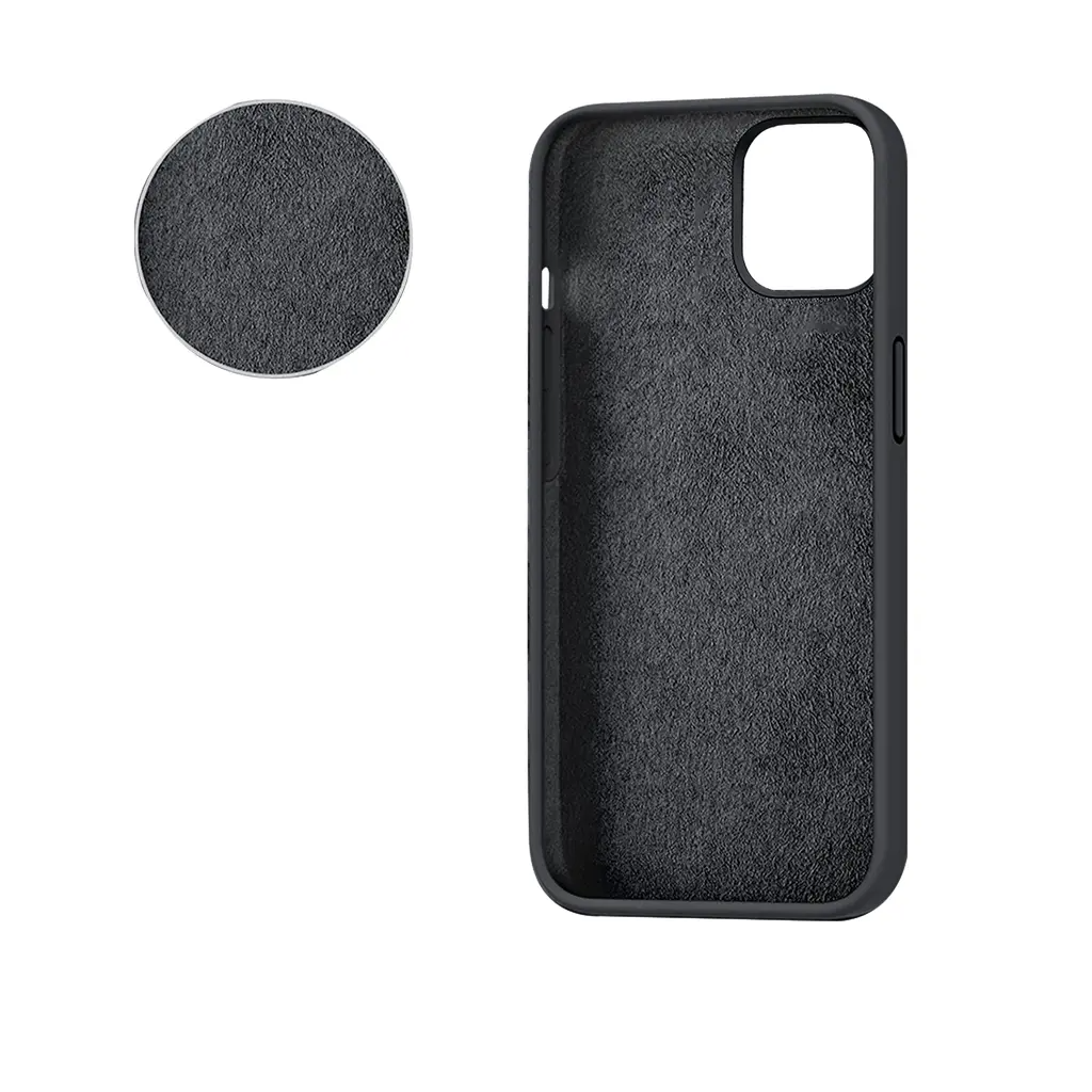 SiGN SiGN iPhone 14 Plus Skal Liquid Silicone - Svart