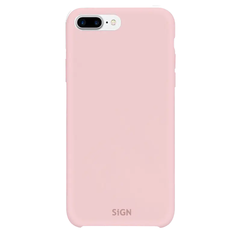 SiGN SiGN iPhone 7/8 Plus Skal Liquid Silicone - Rosa