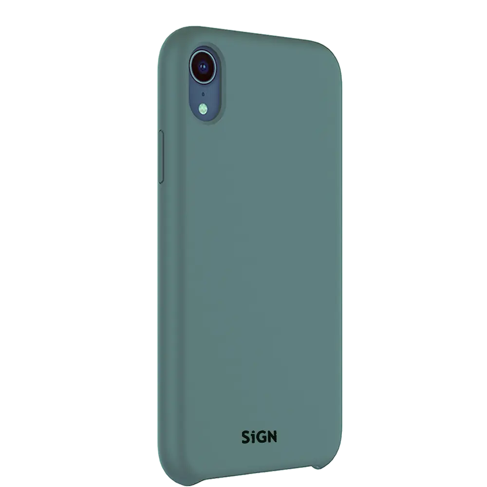SiGN SiGN iPhone X/XS Skal Liquid Silicone - Mynta