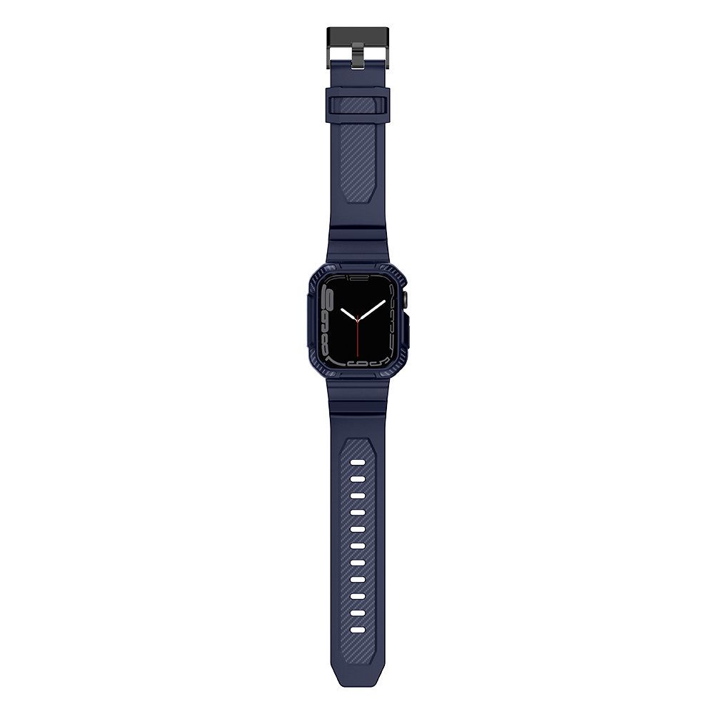 Kingxbar Kingxbar Apple Watch 4/5/6/7/8/SE (38/40/41mm) Armband CYF106 - Blå