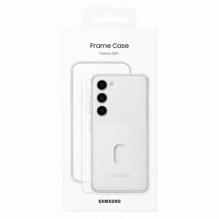 Samsung Samsung Galaxy S23 Plus Skal Frame Cover - Vit