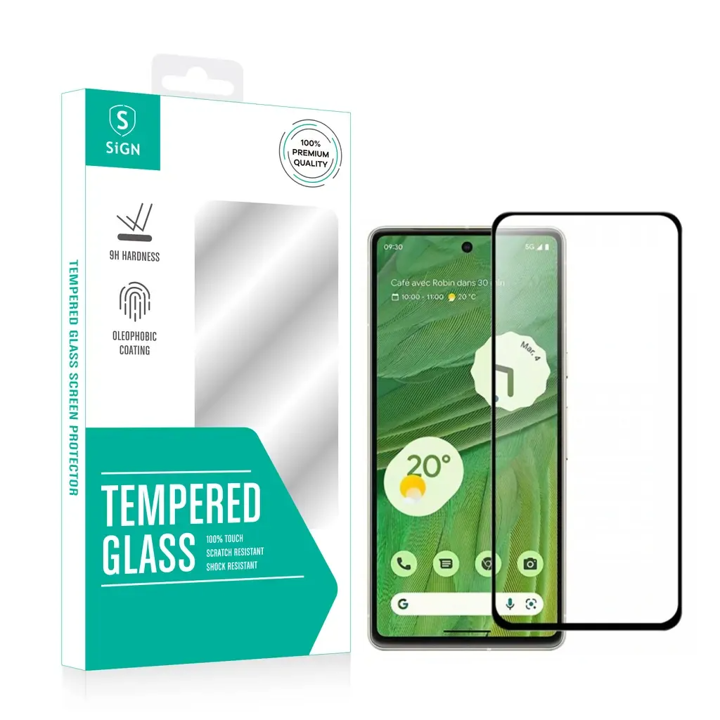 SiGN SiGN Google Pixel 7 5G Härdat Glas Skärmskydd 2.5D