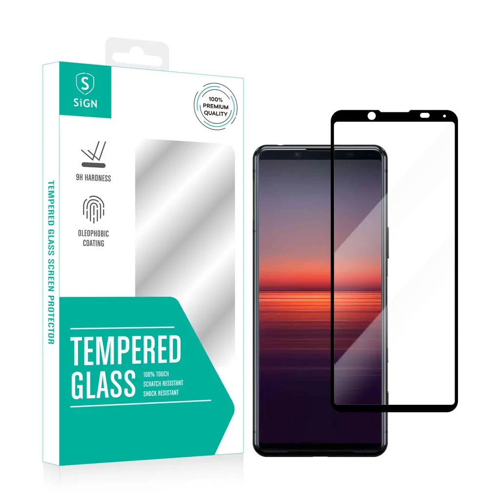 SiGN SiGN Sony Xperia 5 II Härdat Glas Skärmskydd 2.5D