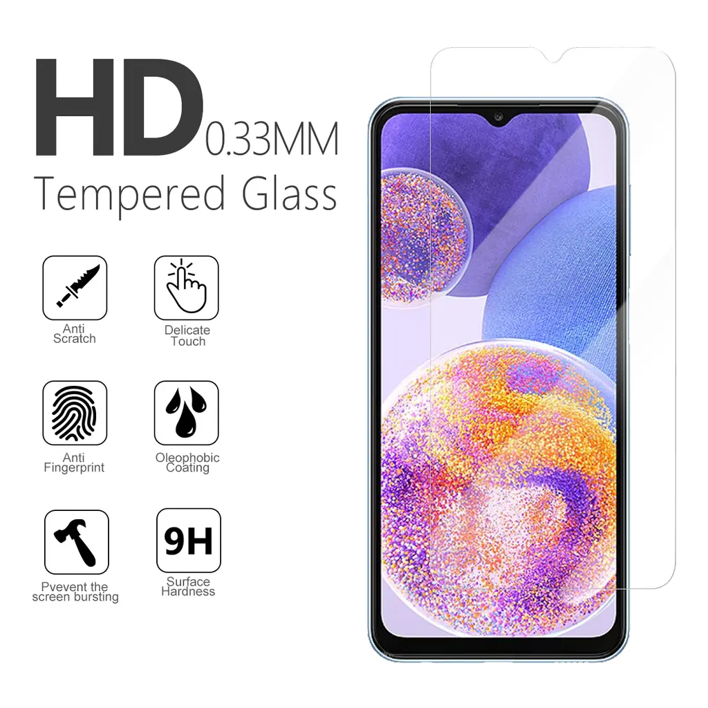 SiGN SiGN Galaxy A23 5G Härdat Glas Skärmskydd