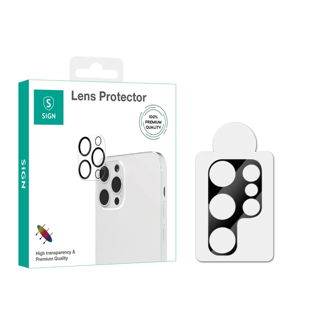 SiGN SiGN Galaxy S23 Ultra Kameralinsskydd i Härdat Glas