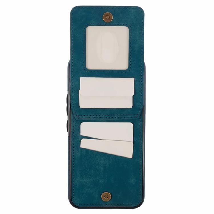 Taltech Mobilskal till Galaxy S24 Kickstand Korthållare - Blå