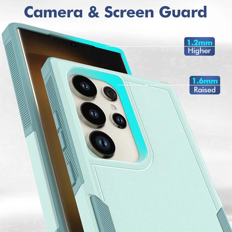 Taltech Mobilskal till Galaxy S24 Ultra Ultra Slim - Ljusgrön