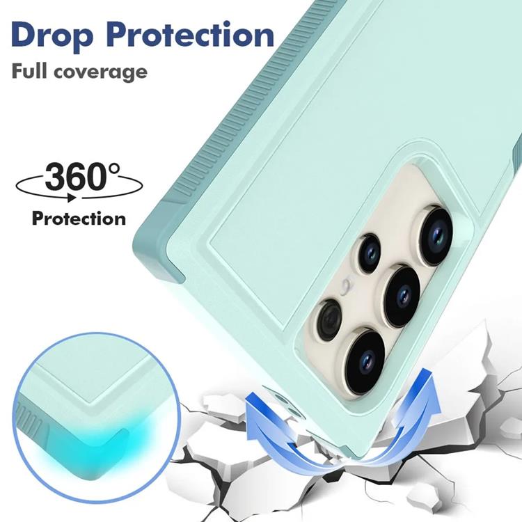 Taltech Mobilskal till Galaxy S24 Ultra Ultra Slim - Ljusgrön