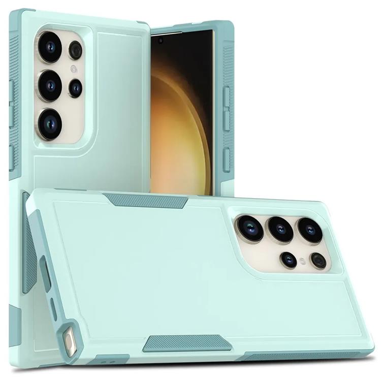 Taltech Mobilskal till Galaxy S24 Ultra Ultra Slim - Ljusgrön