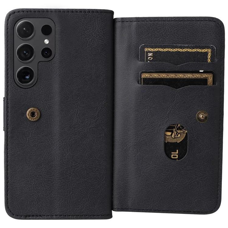 Taltech Galaxy S24 Ultra Plånboksfodral - Svart