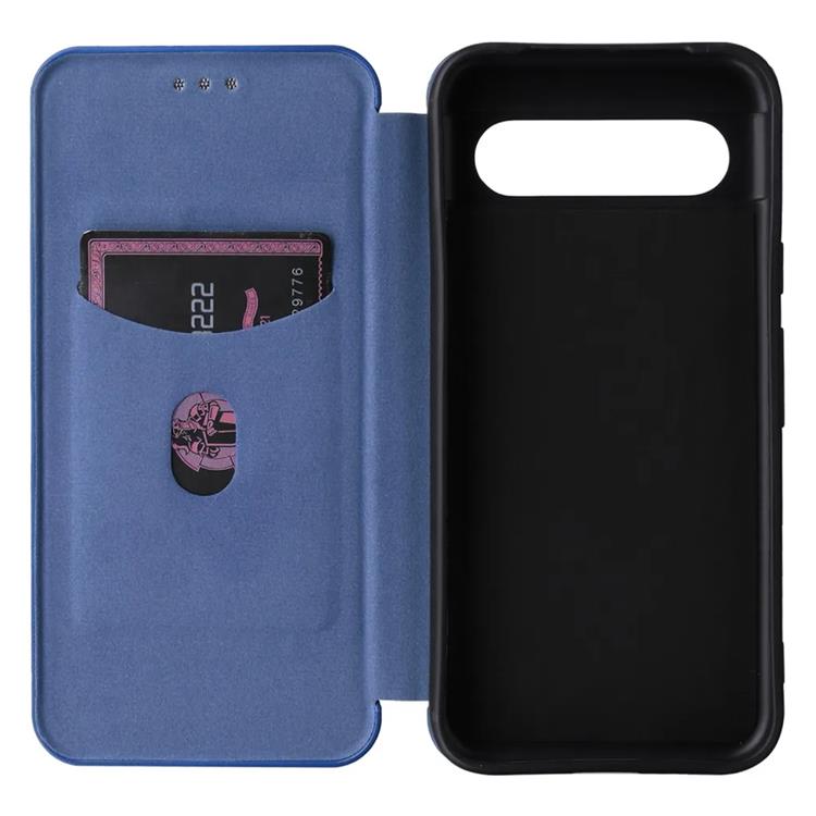 Taltech Google Pixel 8A Plånboksfodral Ställ - Blå